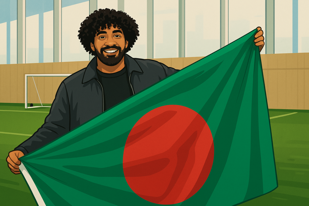 Heritage Meets Football: Hamza Choudhury’s New Chapter with Bangladesh