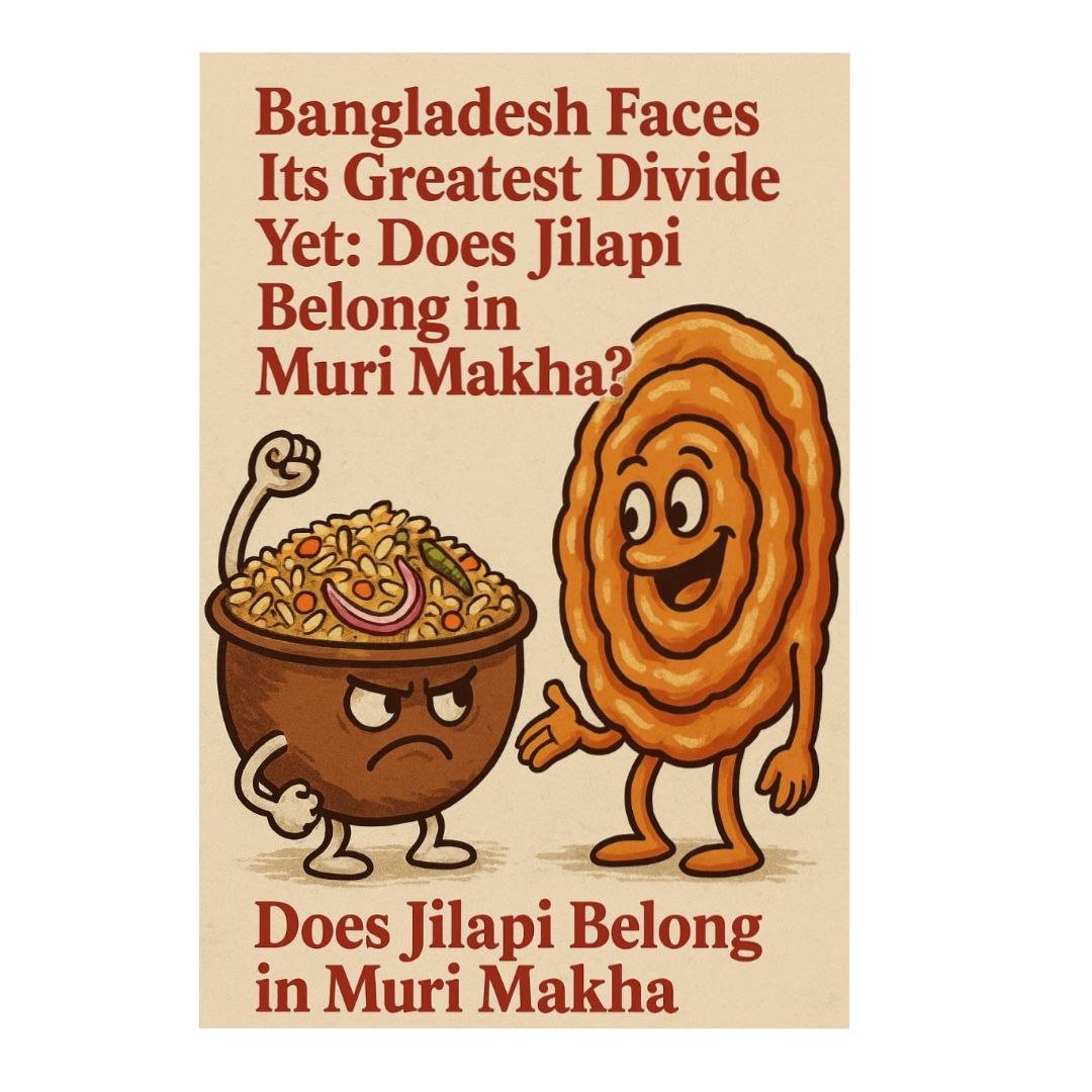 Bangladesh Faces Its Greatest Divide Yet: Does Jilapi Belong in Muri Makha?