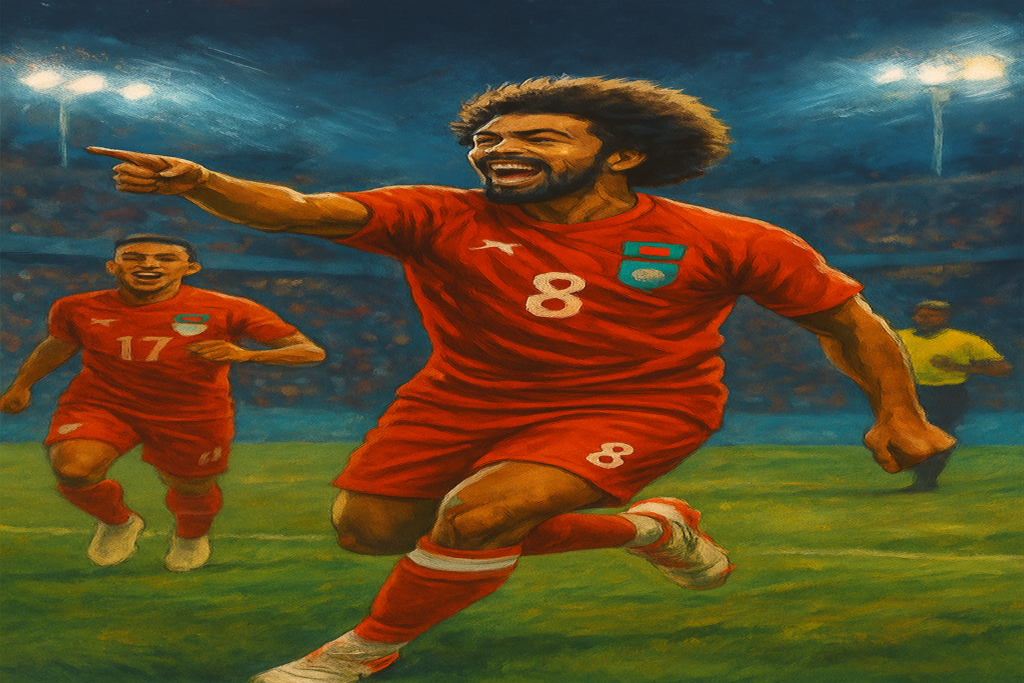 Hamza Shines on Home Debut as Bangladesh Defeat Bhutan 2–0