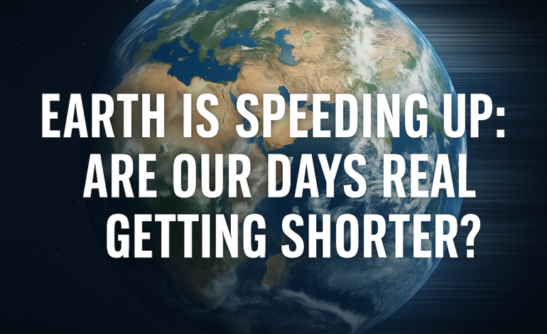 Earth Is Speeding Up: Are Our Days Really Getting Shorter?
