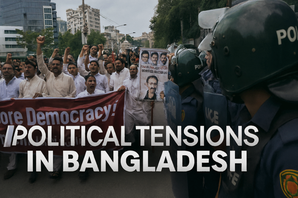 Political Tensions in Bangladesh Spark Powerful Protests Political Tensions in Bangladesh Spark Powerful Protests