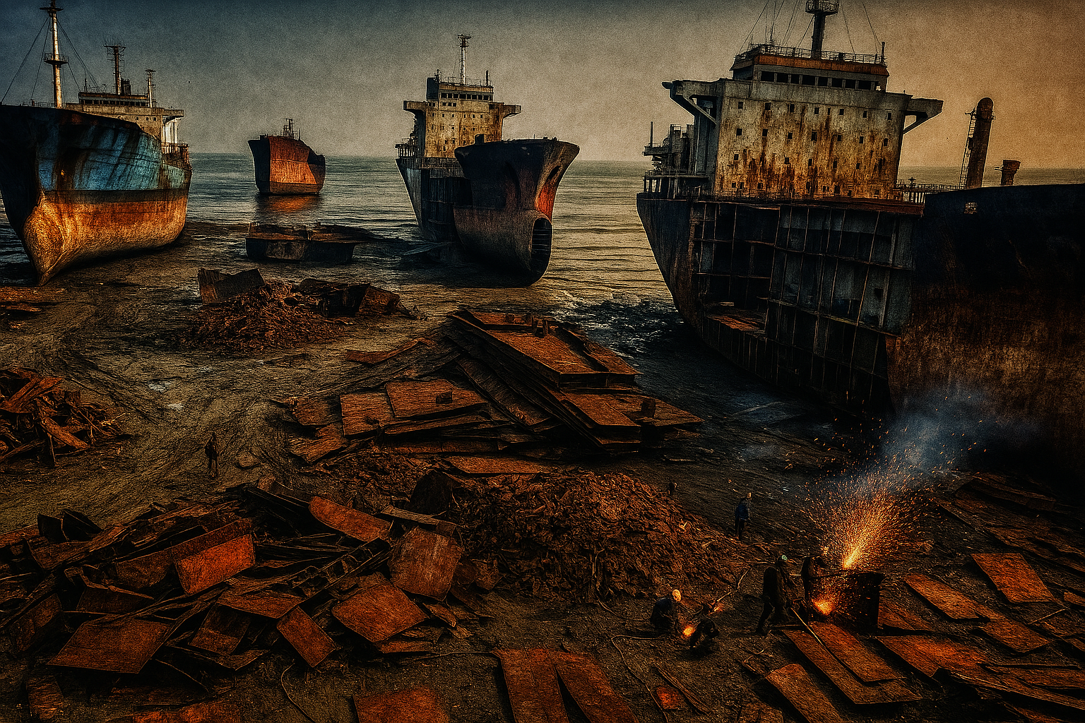 Shipbreaking in Bangladesh: Rust to Riches Debate