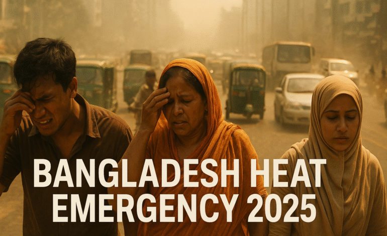 Bangladesh Heat Emergency Sparks Powerful Alarm