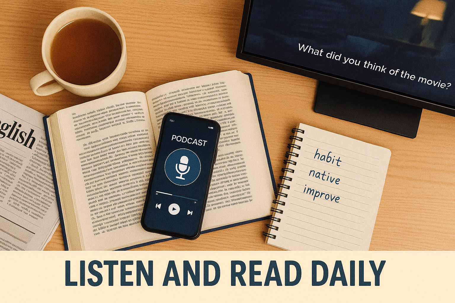 Learn to Speak English Fluently from Home