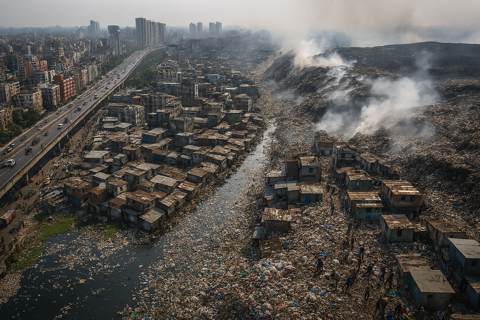 Dhaka’s Waste Crisis Threatens Health