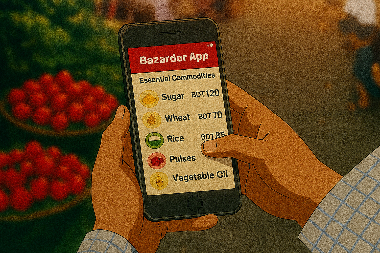 Bazardor App: A Digital Solution for Daily Market Prices in Bangladesh