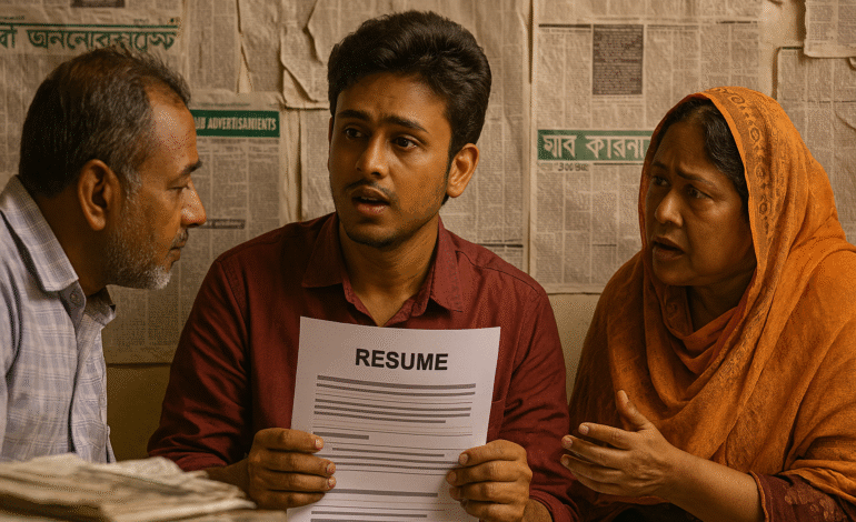 36pc of Unemployed Seeking Jobs Through Relatives in Bangladesh