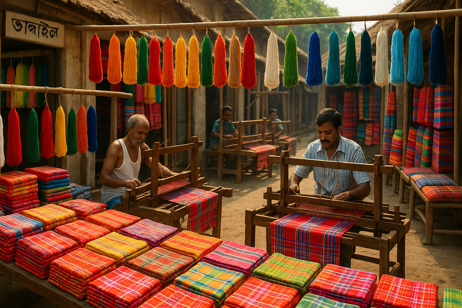 Panchila Gamcha Market: A Century of Weaving Pride
