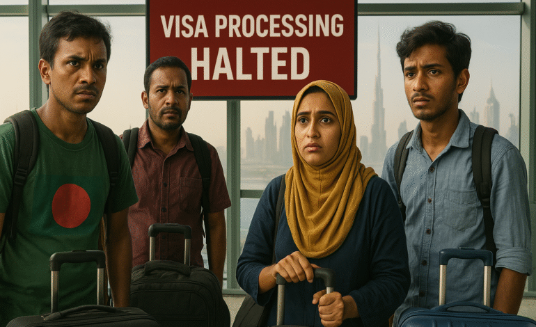 UAE Visa Freeze Strikes Bangladesh Labour Market