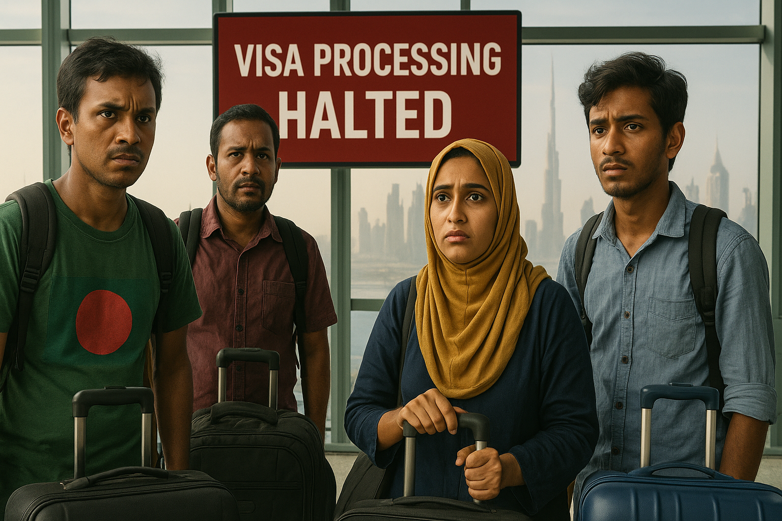 UAE Visa Freeze Strikes Bangladesh Labour Market