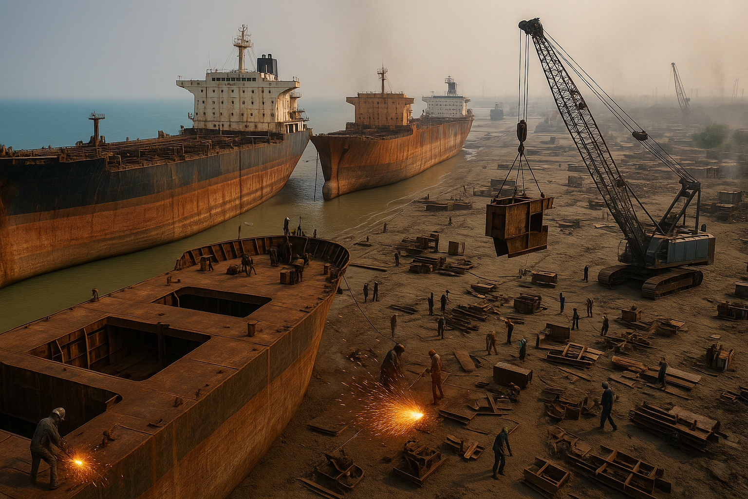 Ship-breaking Industry: Bangladesh toward green shipbuilding