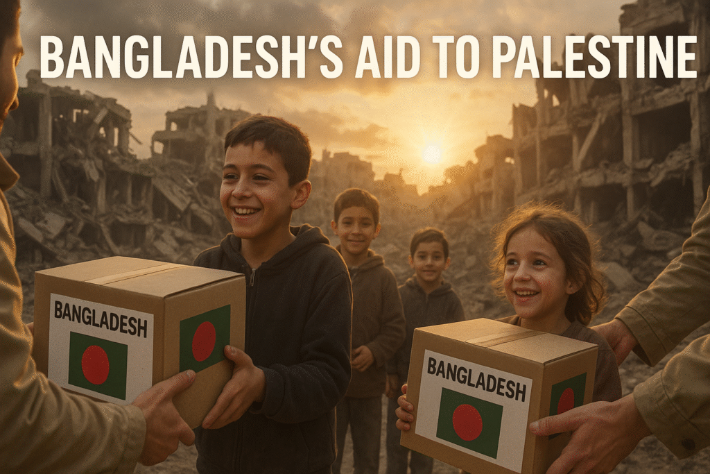 Bangladesh Aid to Palestine: A Strong Voice of Solidarity