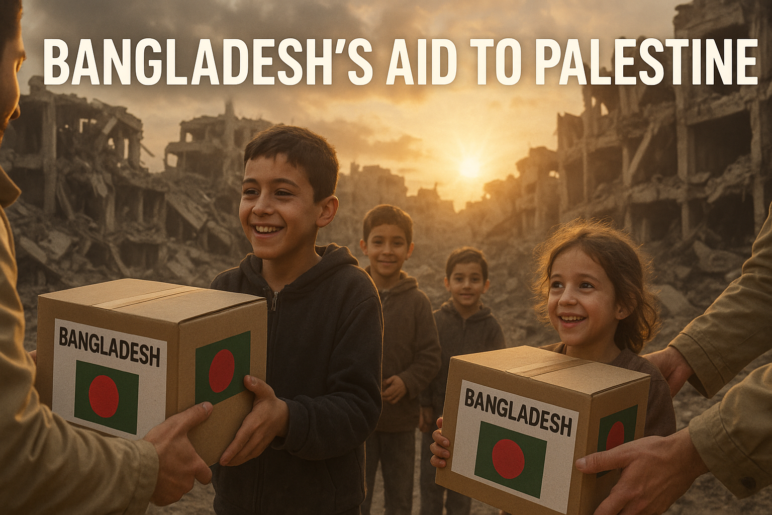 Bangladesh Aid to Palestine: A Strong Voice of Solidarity