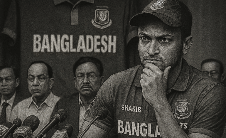 Shakib Al Hasan Barred To Play for Bangladesh Again