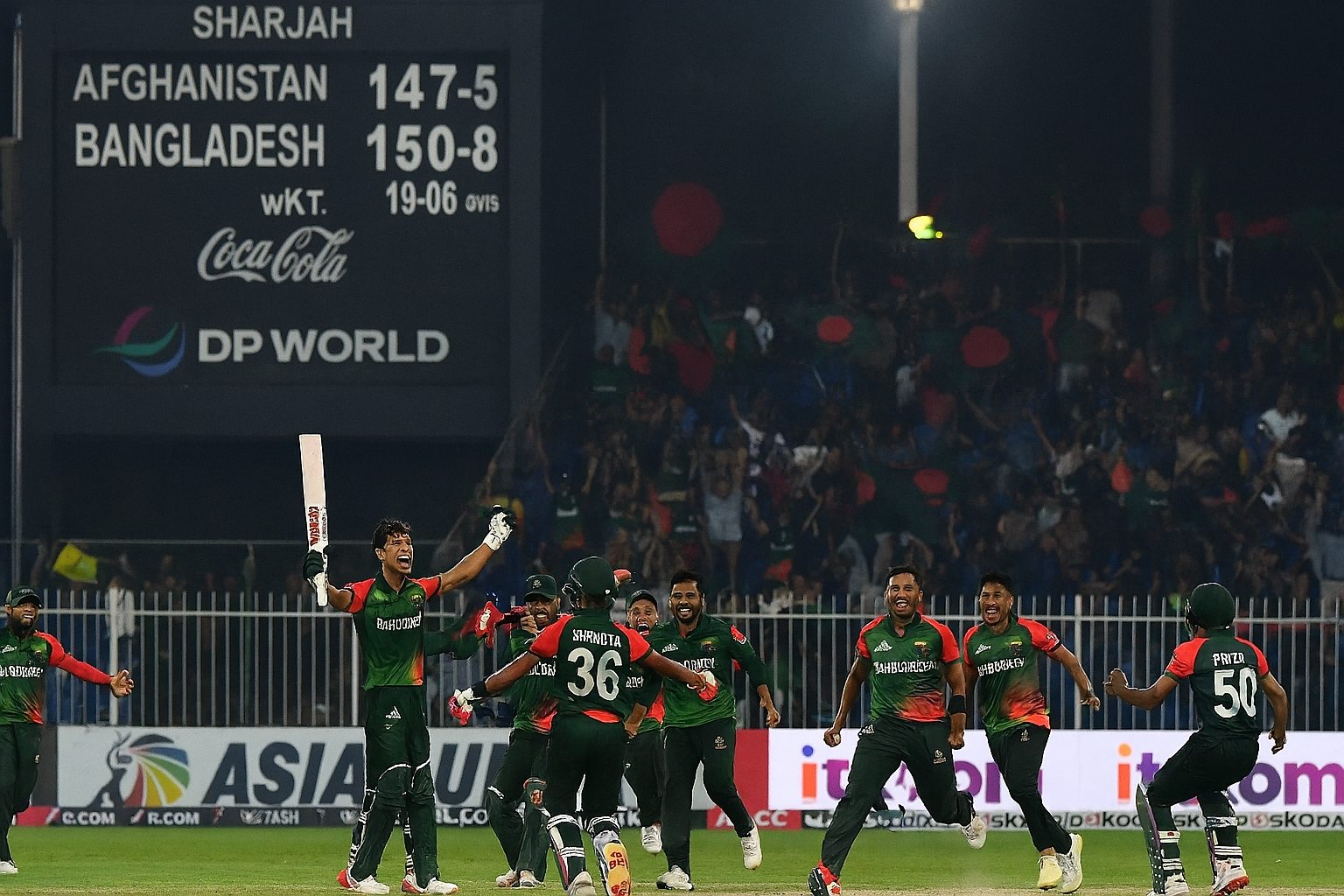 Bangladesh Clinch T20I Series Over Afghans