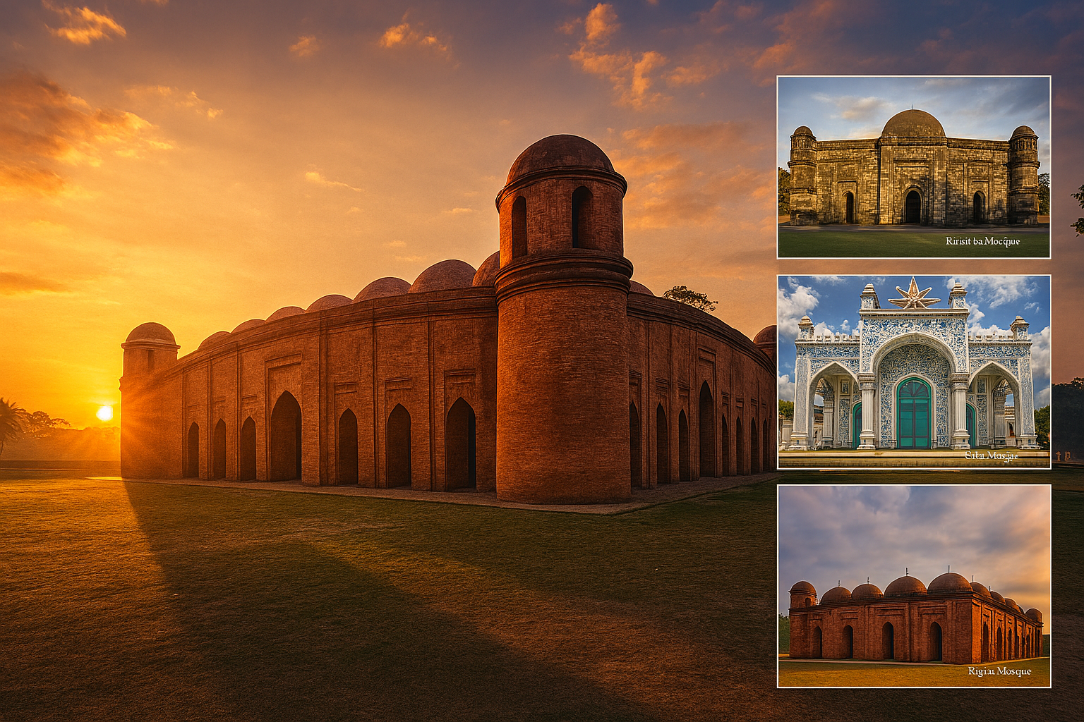 Top 10 Historical Mosques in Bangladesh