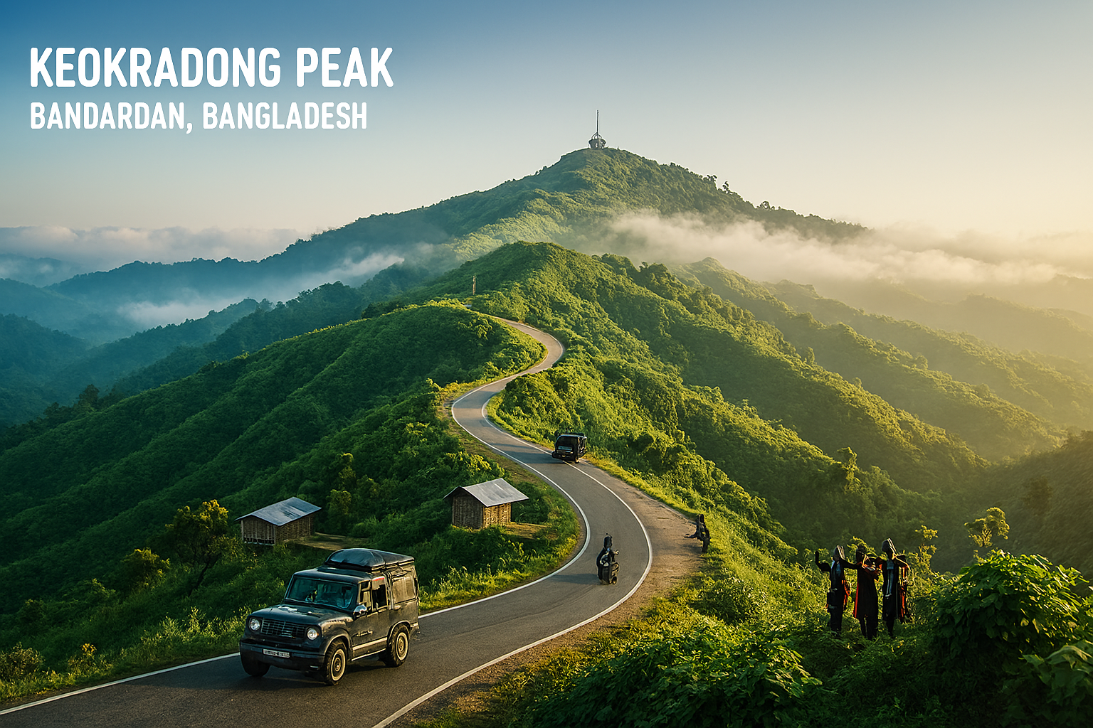 Keokradong Welcomes Tourists after 3 Year Closure