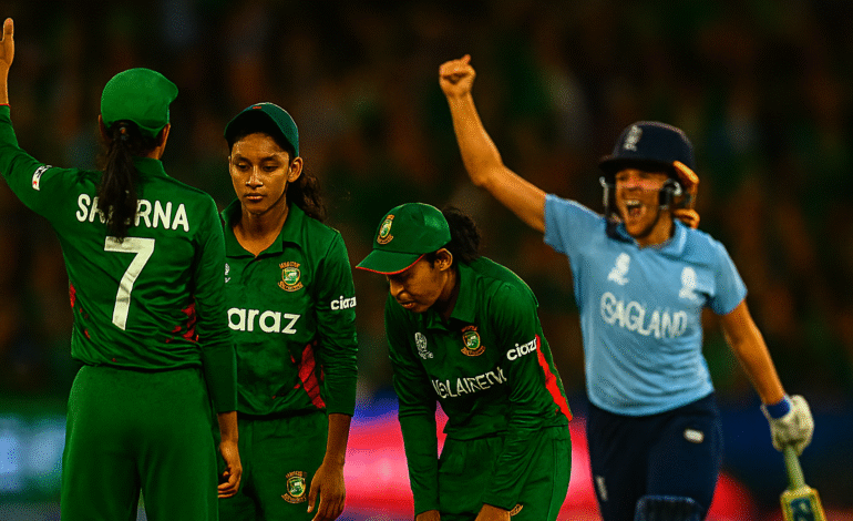 Bangladesh Suffer Heartbreak Against England in World Cup Thriller