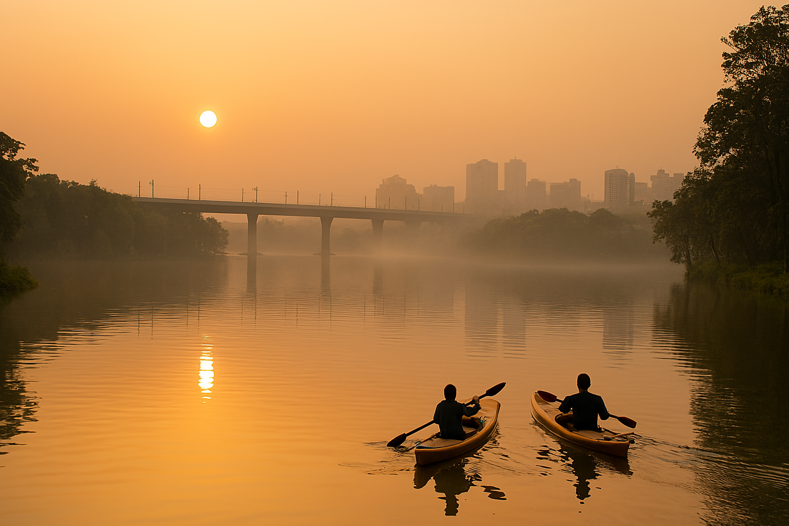 Diabari Lake Kayaking: A Peaceful Escape in the Heart of Dhaka
