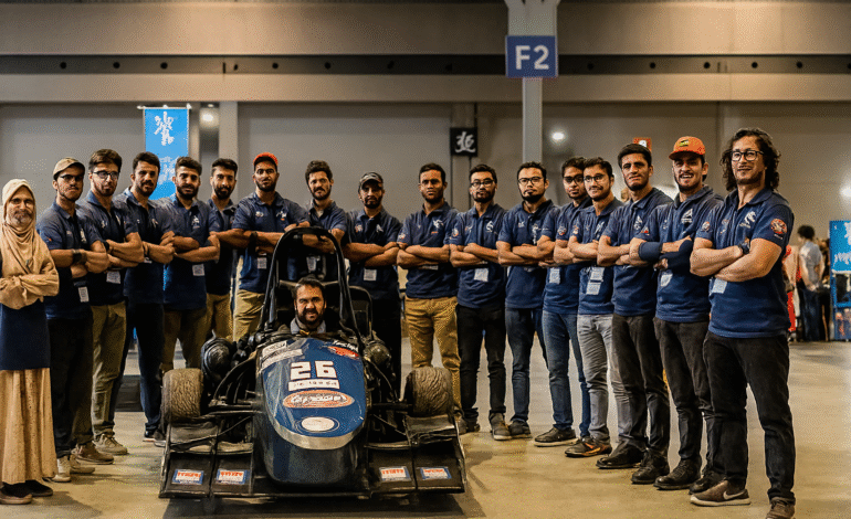 RUET Team Racing Car Impresses at Formula SAE Japan 2025