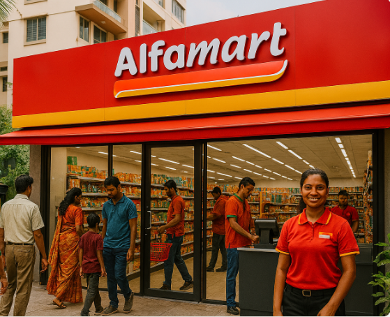 Alfamart Enters Bangladesh with 0M Retail Venture with Kazi Farms