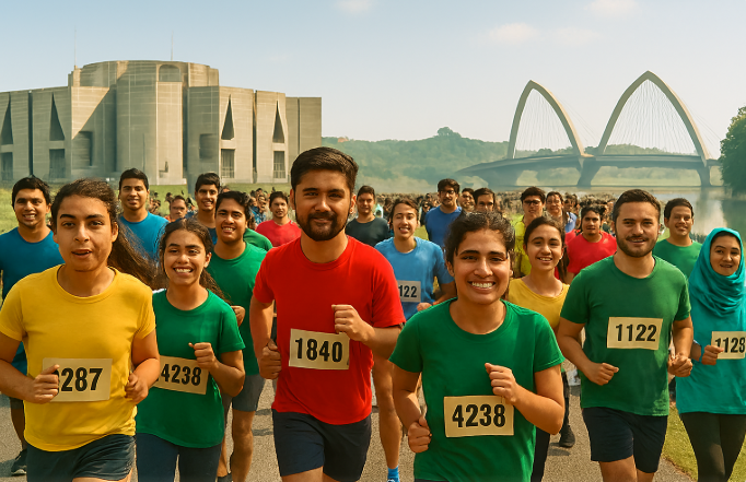 Marathons Gaining Popularity Among Youths in Bangladesh