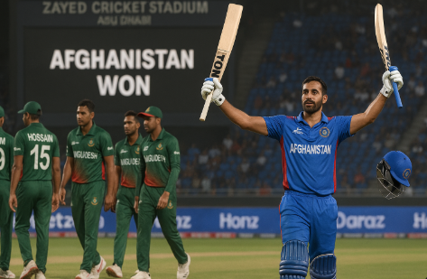 Bangladesh vs Afghanistan: A Wake-Up Call for Tigers