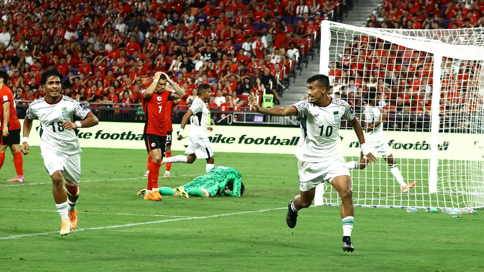  Bangladesh Hold Hong Kong 1-1 as Asian Cup hopes hang by a thread