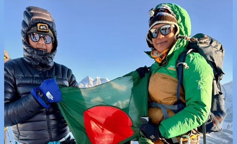 Two Bangladeshi Climbers Conquer Nepal’s Mera Peak