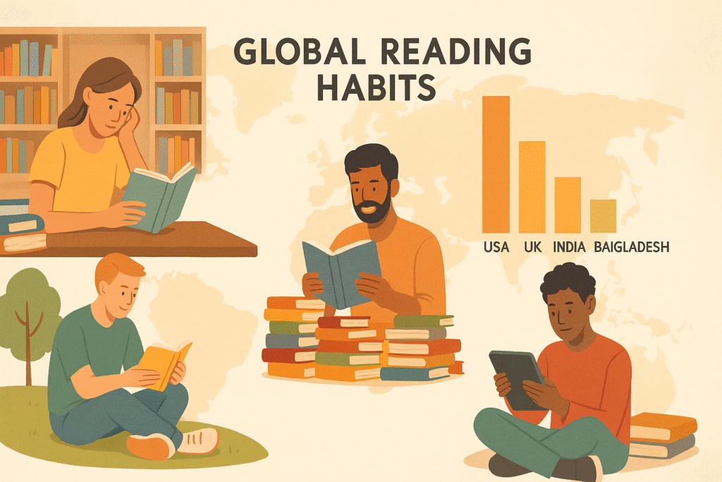 Americans Read the Most Books While Bangladesh Ranks Lowest