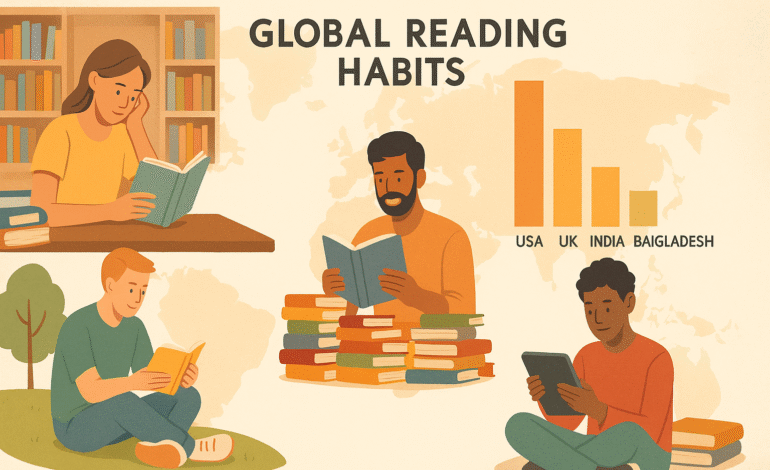 Americans Read the Most Books While Bangladesh Ranks Lowest