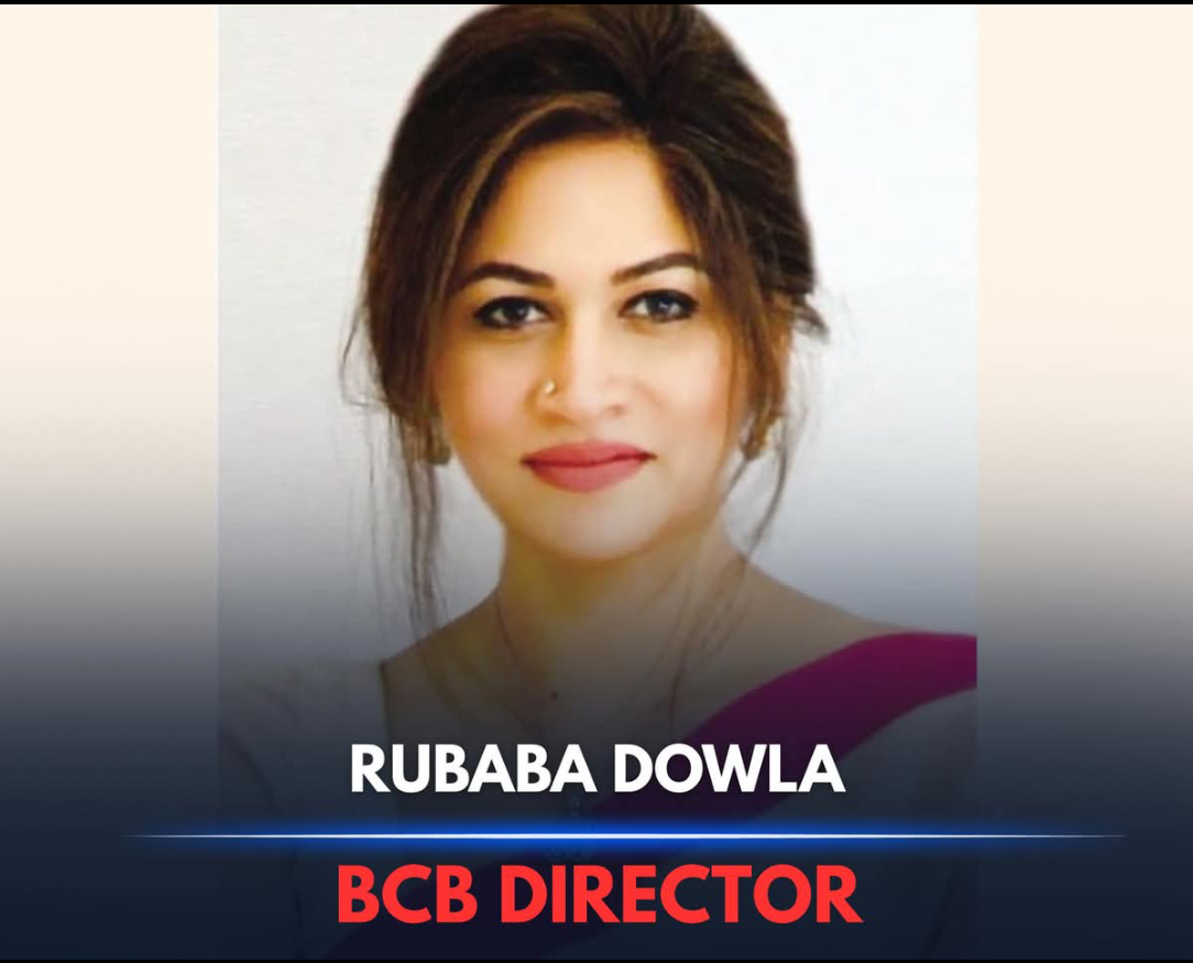 Rubaba Dowla Becomes Second Woman Director in Bangladesh Cricket Board