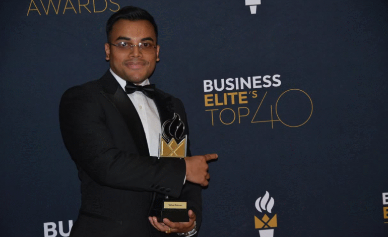 Nafisur Rahman Wins Prestigious Business Elite Top 40 Award