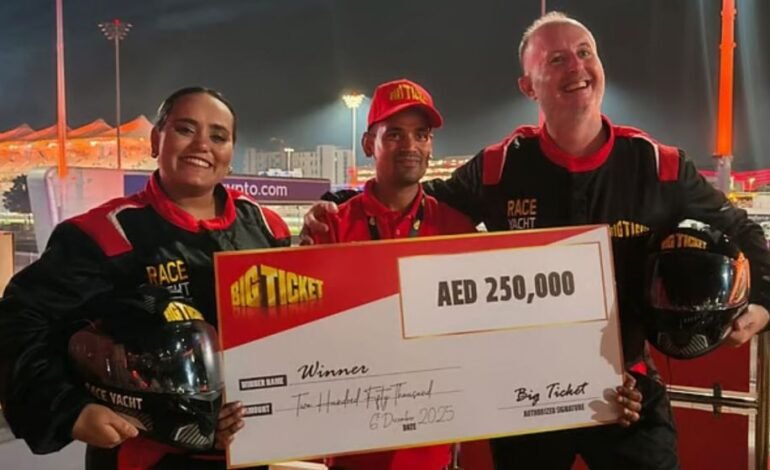 Bangladeshi Carpenter Strikes Dh250K Jackpot on First Try at F1 Abu Dhabi GP
