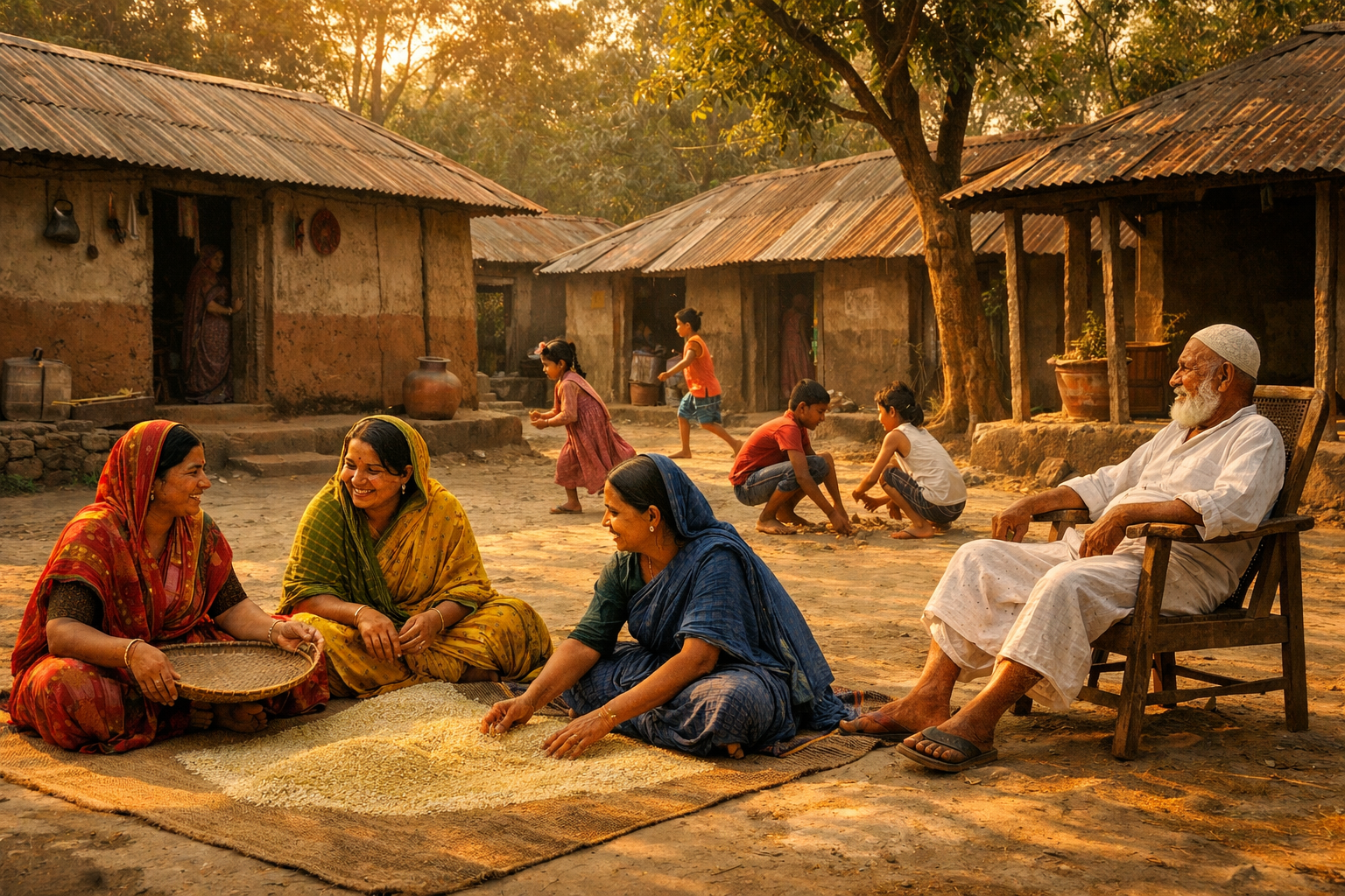 The Anthropology of Bangladeshi Courtyards (Uthan Culture)