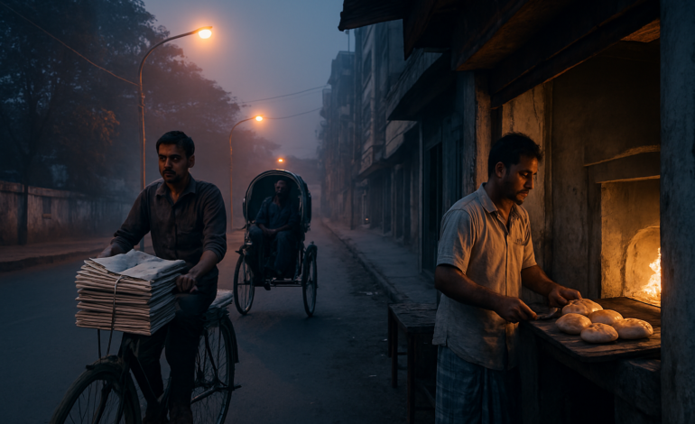Portrait of a City: The People Keeping Dhaka Running Before Sunrise