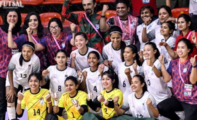 Bangladesh Clinch Inaugural SAFF Women’s Futsal Championship