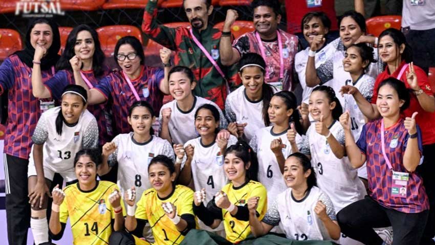 Bangladesh Clinch Inaugural SAFF Women’s Futsal Championship