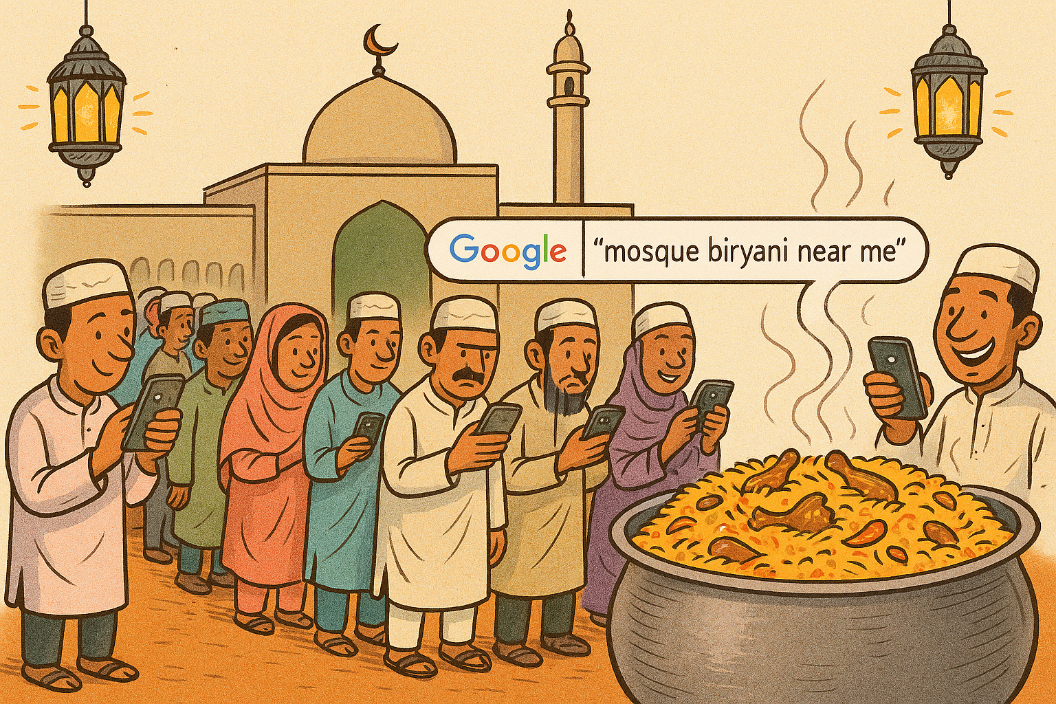 Why Everyone Is Googling “Biryani for Iftar in Mosque” in Bangladesh