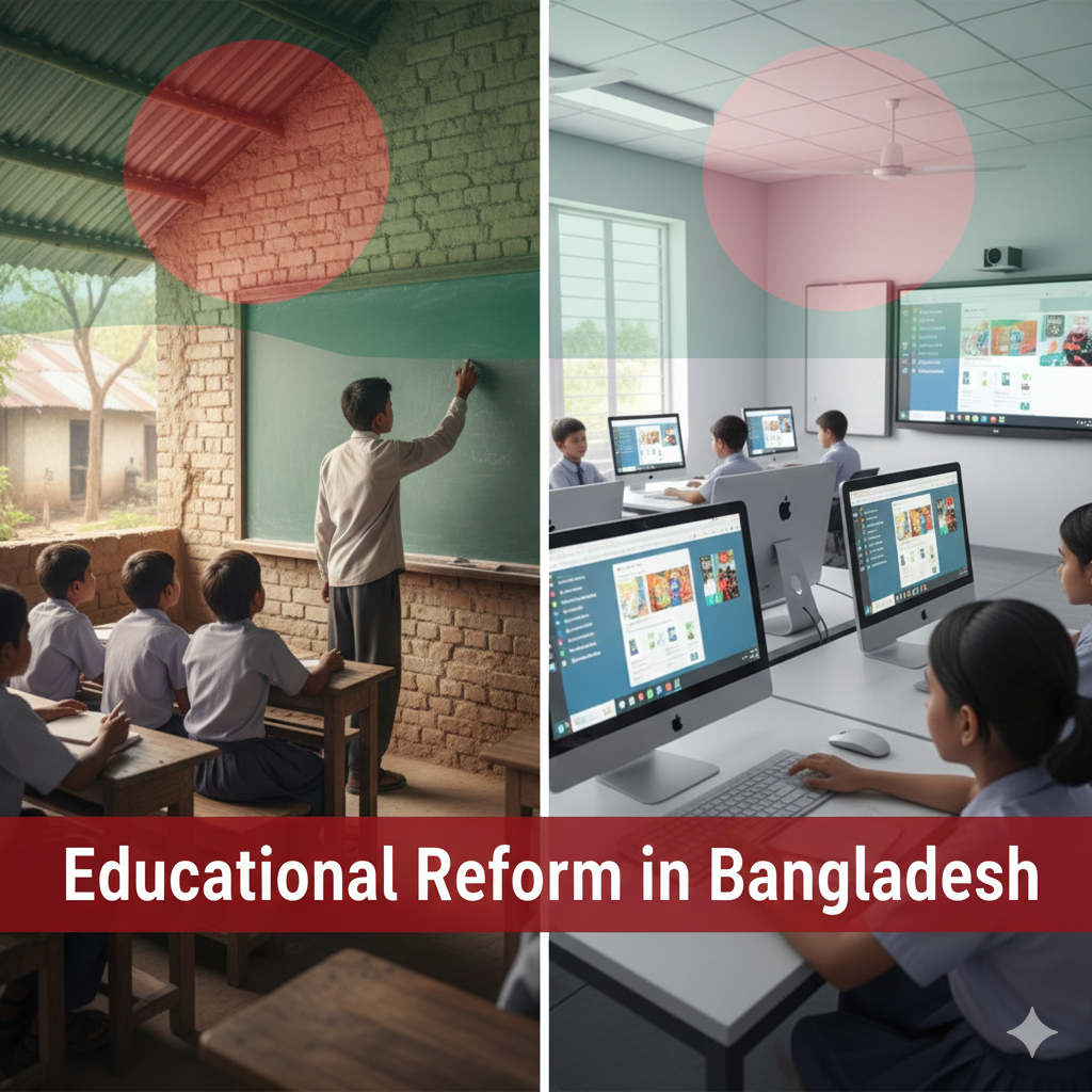 “What reforms should be undertaken in the education system of Bangladesh by the new government?”