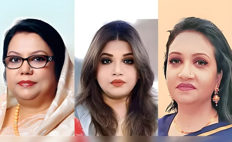 Three Women Enter Bangladesh’s Political Spotlight 