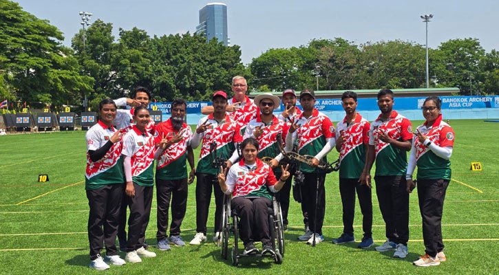Bangladesh Archers Make History with First-Ever Compound Gold at Asia Cup