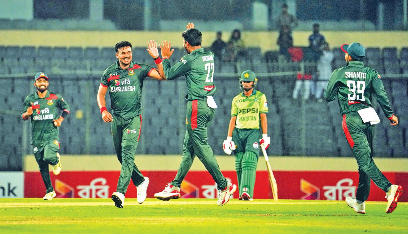 Bangladesh Clinch ODI Series Against Pakistan After 11 Years