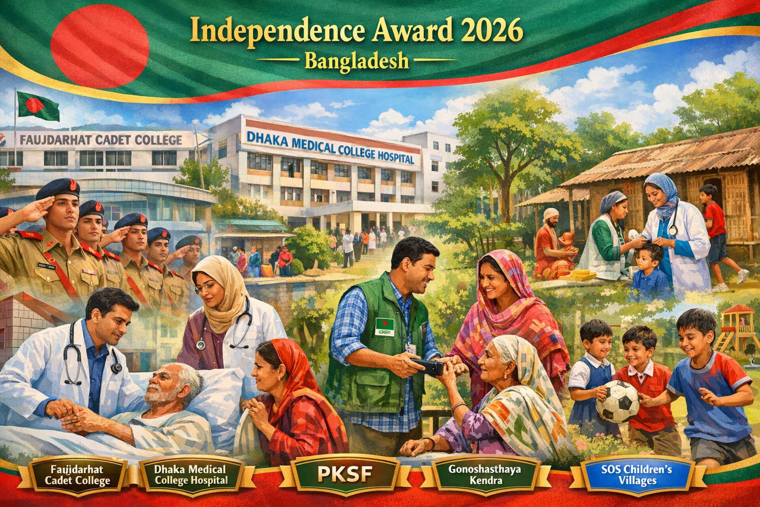 Independence Award 2026 Honourees: The Five Organizations Shaping Bangladesh