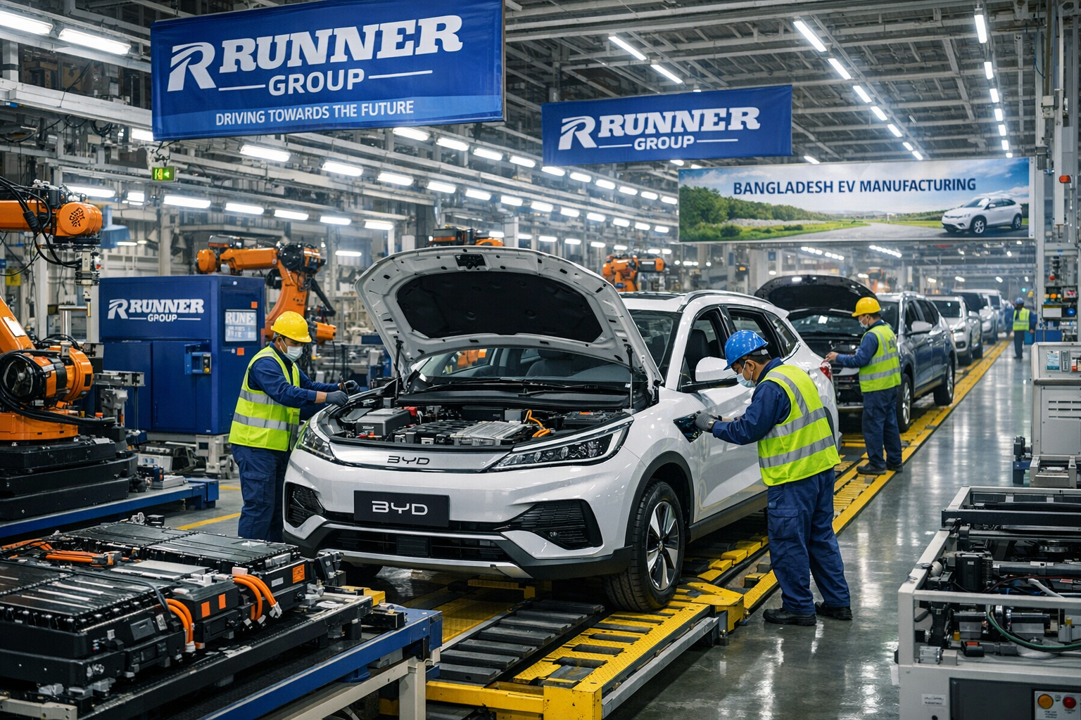 Runner to Manufacture BYD Electric Vehicles in Bangladesh: A New Era for the Auto Industry