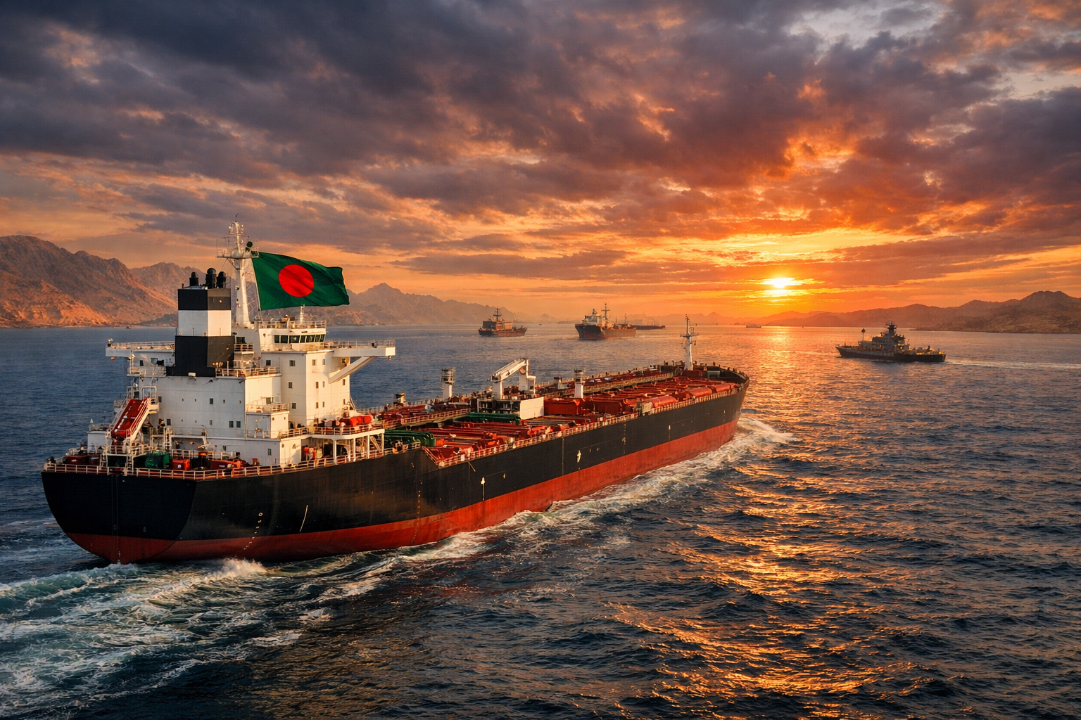 Iran to Allow Bangladeshi Oil Tankers Through Strait of Hormuz