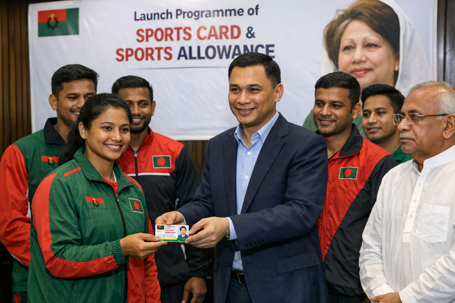 Bangladesh Launches Sports Card and Monthly Allowance Programme for 129 Athletes