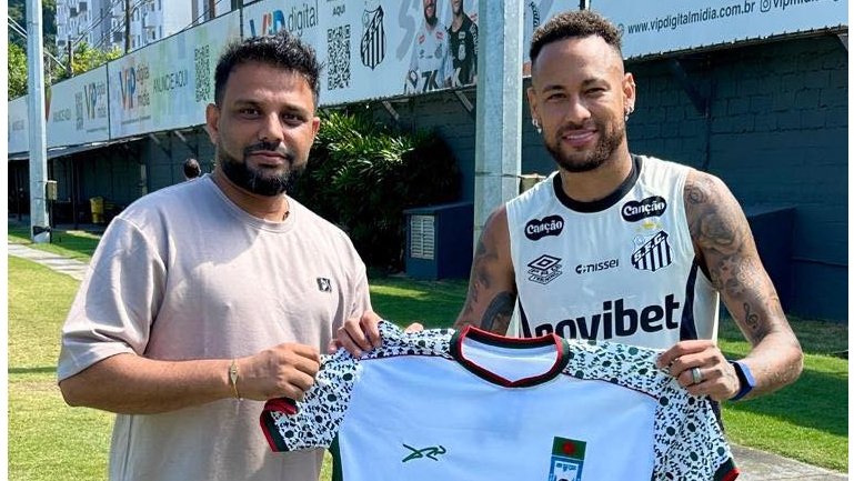 Neymar Receives Bangladesh Jersey in Unique Cross-Cultural Football Moment
