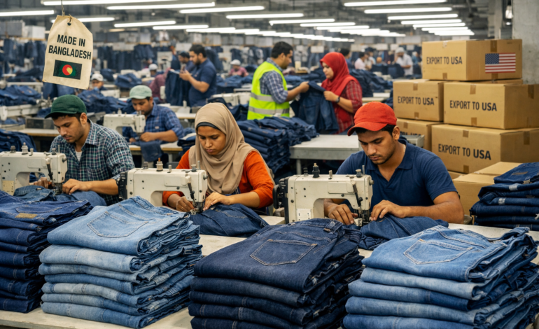 Bangladesh Becomes Top Denim Exporter to the US: A Milestone for the Apparel Industry