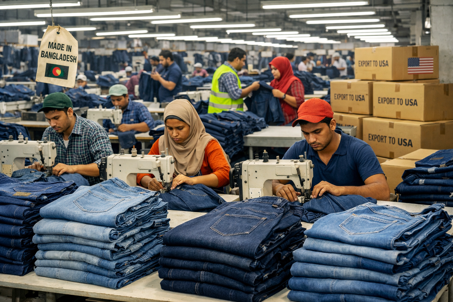 Bangladesh Becomes Top Denim Exporter to the US: A Milestone for the Apparel Industry